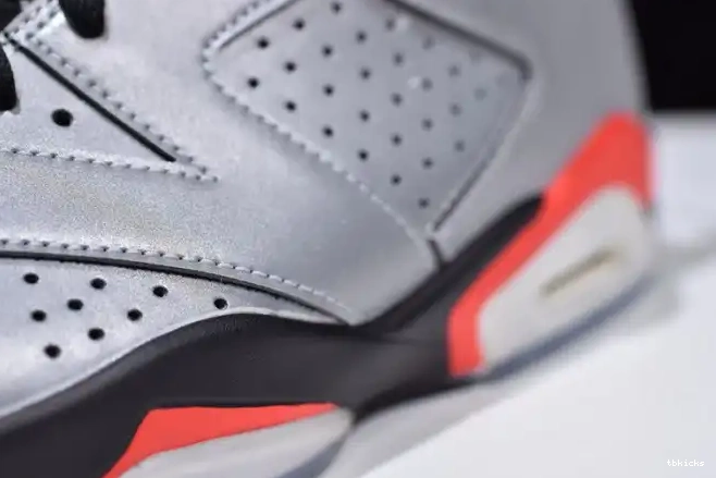 Rep TBK JSP Infrared 6 3M Jordan Air CI4072-001 Reflective 0506